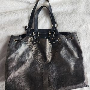 Yves Saint Laurent Reversible Double Sac Y Tote